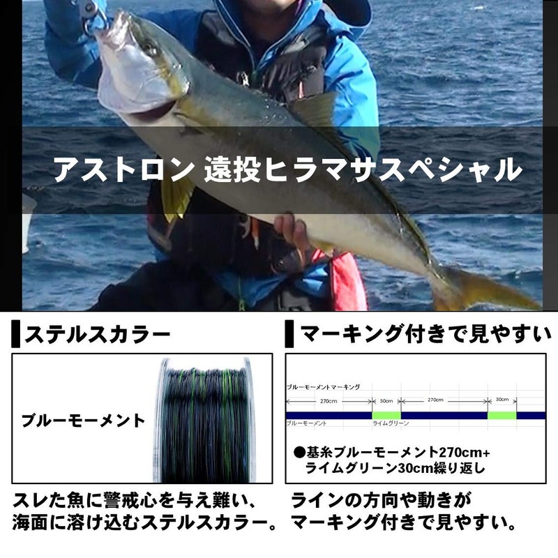 DAIWA Nylon Line Astron Long Throw Hirama Special No. 8