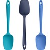 U-Taste - Juego de espátulas de silicona para cuchara, resistente