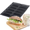FETESUR Silicone Perforated Bread Mold for Baking, 12 Individual Oblong