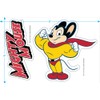 Popfunk Mighty Mouse and Logo Collectible Stickers