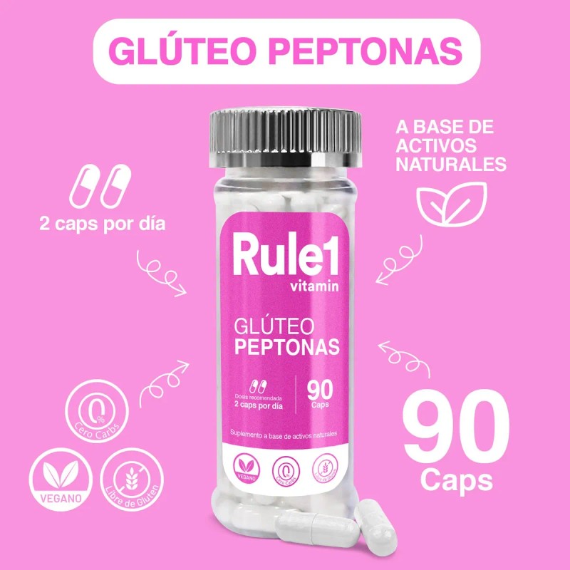 Gladiator Creatina + Glúteo Peptonas Rule 1 / 1kg C/u