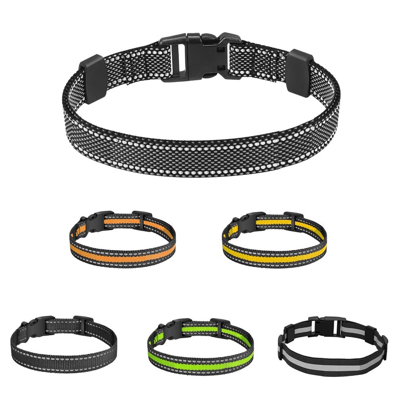 aikko Replacement Strap Dog Collar with Buckle Adjustable Safety Durable