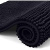 OLANLY Chenille Bath Mat, Non-Slip Bathroom Rug, Soft Bath Mat,