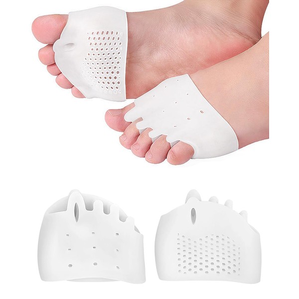Metatarsal Pads Toe Separators for Bunion Correction,Soft and Breathable Hammer
