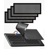 4 PCS Black Magnetic Vent Covers-5.5x12 Magnetic Air Vent Covers