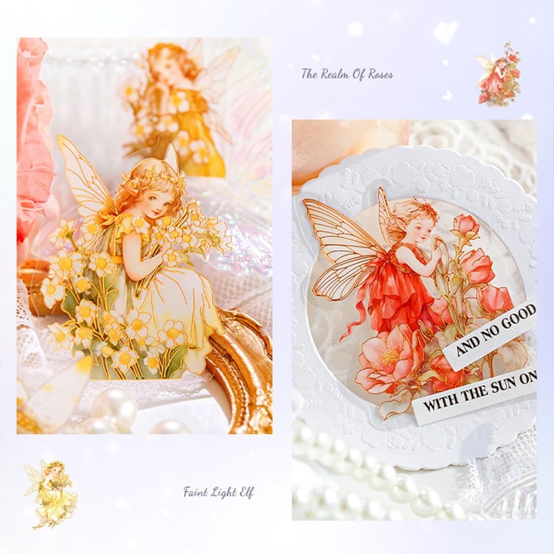 CARPEDIEM Collage Notebook Sticker Collage Lace Paper Cute DIY Handmade