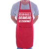Stand Back Grandad Is Cooking Fathers Day BBQ Novelty Apron