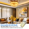 YGS-Tech G9 LED Bulb Dimmable, 4W(35W Halogen Equivalent), G9 Light