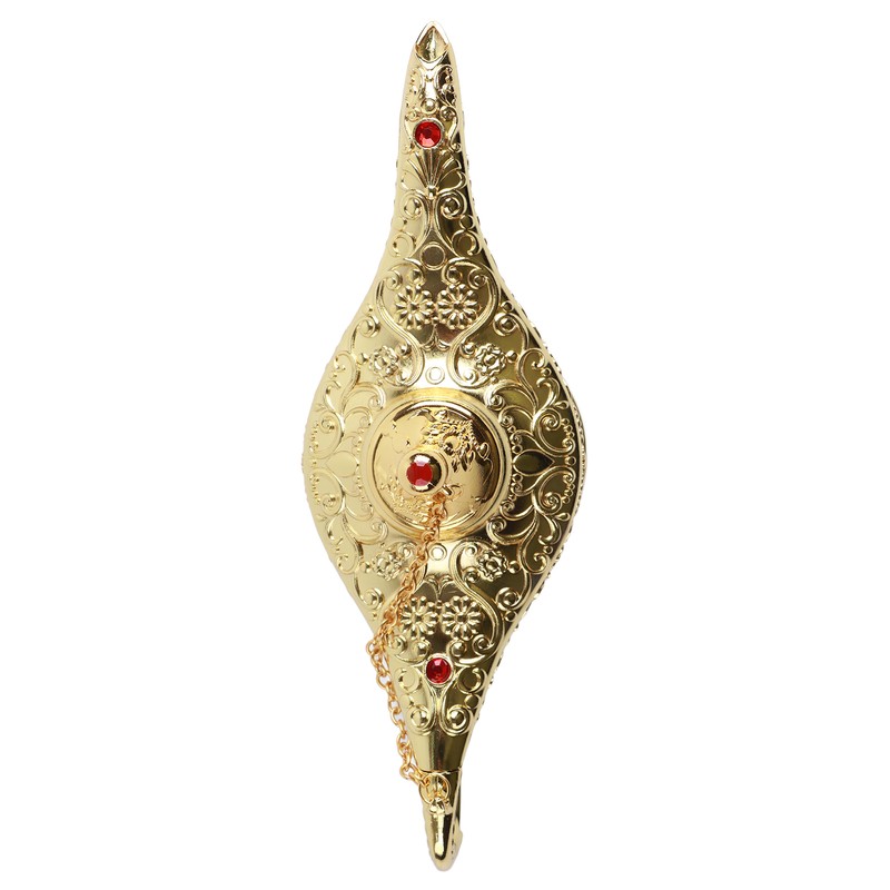 Magic Genie Lamp Exquisite Gold Eye Catching Durable Alloy Smoothing