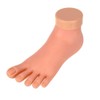 AORAEM Practice Fake Foot Flexible Movable Soft Silicone Fake Foot