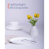 LaGlint 10.5 inch Dinner Plate Set of 6, Lightweight Round