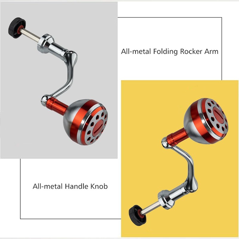 AIMALL All-Metal Spinning Wheel Rocker Arm - High-Strength Alloy, Ergonomic