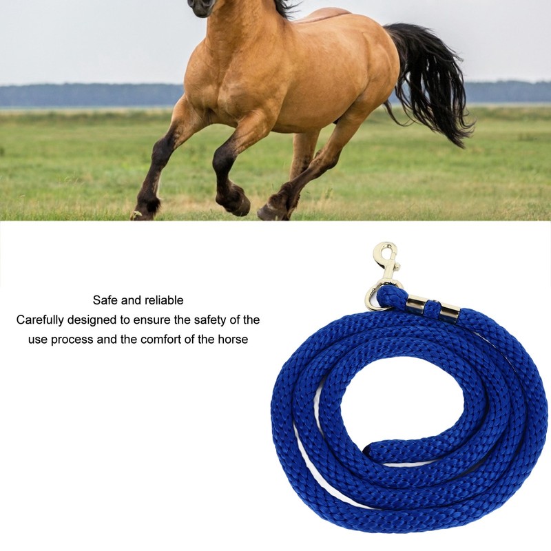 Horse Lunge Line with Snap Heavy Duty High Tensile Horse