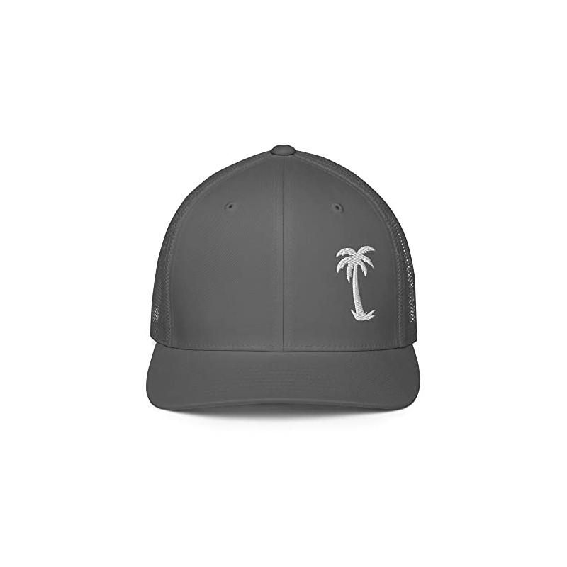 Palm Tree Hat Flexfit Hat, Beach Hat, Summer Hat, Vacation
