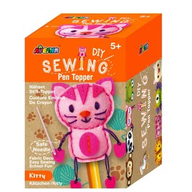 Avenirkids DIY Sewing Kitty Pen Topper 5+, 1pc