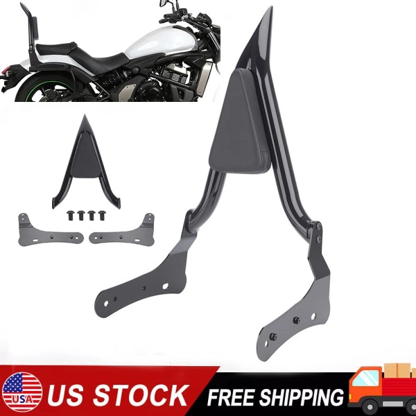 Unbranded 23" Detachable Sissy Bar Backrest for Kawasaki Vulcan S650