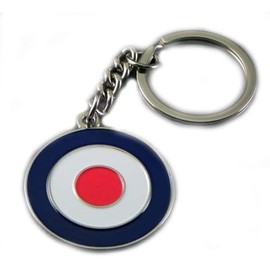 GBJUK RAF Roundel Target Scooter Mod Keyring Keychain