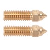 10pcs 3D Printer Extruder Brass Nozzles High Temperature Resistance Wear