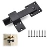 Pack of 8 Lockable Door Bolts, 15.2 cm Sliding Door