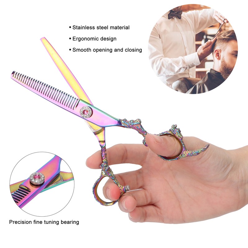 Thinning Shears Professional Barber Bang Haircut Cutting Scissors for Salon