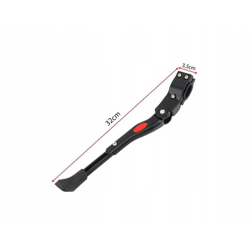 Genérico Adjustable Bike Stand - Universal Aluminium Side Stand |