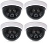 WALI Dummy Fake Security CCTV Dome Camera with Flashing Red