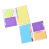 MAGICLULU 2pcs Sticky Memo Pad and Index Tabs Notebook for