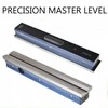 netuera 12 Inch Master Precision Level in Fitted Wooden Box,