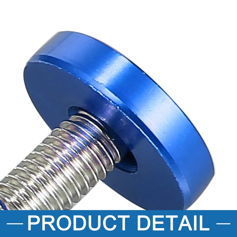 A ABSOPRO Car Motorcycle Fender Bumper Washer Bolt Nuts Kit