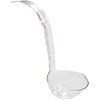 Party Essentials Hard Plastic 5-Ounce Punch Bowl/Serving Ladle, Clear, 4-Count