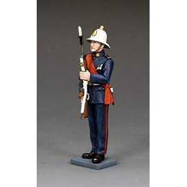 King and Country CE047 Royal Marine Sergeant Presenting Arms Collectible Toy Soldier