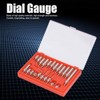 22-Piece Dial Gauge Measuring Tips Set, Dial Indicator Pointed Tip