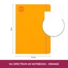 NU Notebooks - Orange Journal - Spectrum Range - A5
