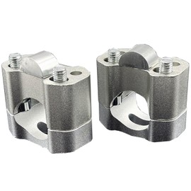 LEXOR Handle Up Spacer Bike Bar Clamp Up Conversion 22.2mm 28.6mm Compatible Posture Improvement Silver