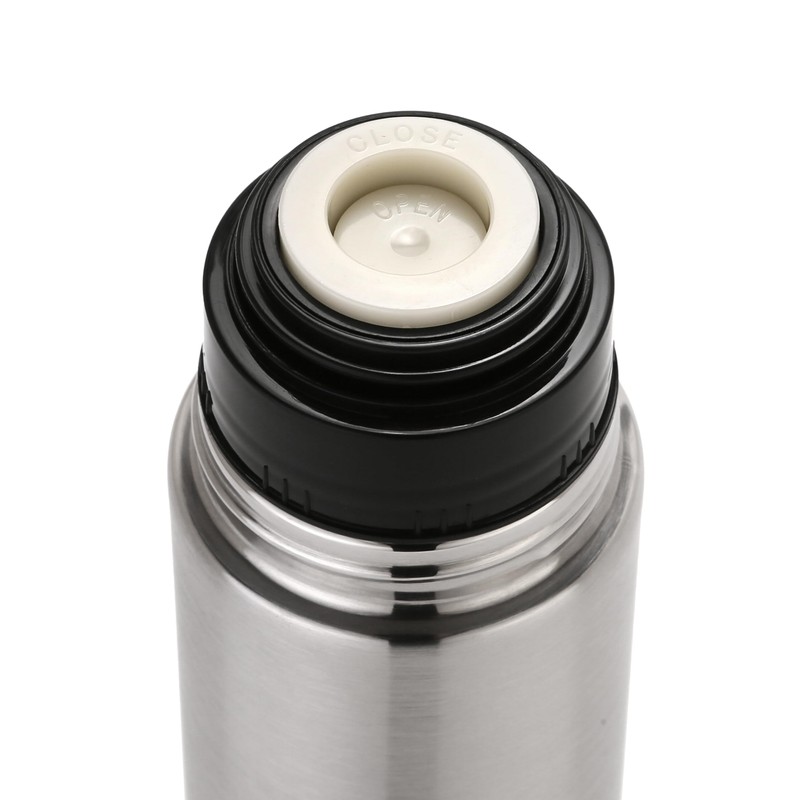 Bargain Factory Water Flask, Double Walled Vacuum Insulated Thermos 1l,