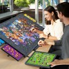 Tektalk Jigsaw Puzzle Table with Integrated Adjustable Stand/Bracket, 3-Tilting-Angle Super