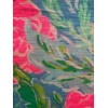Lilly Pulitzer Slub Cotton Fabric Print Zanzibar Blue Bunny Business