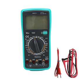 890C+ Digital Multimeter with Temperature AntiBurn Automatic Protection Voltage Current Meter