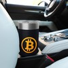 Crypto Minimalist Blockchain Design Stainless Steel Insulated Tumbler