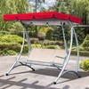 Outdoor Swing Canopy Garden Courtyard Waterproof Rocking Chair Dust Top