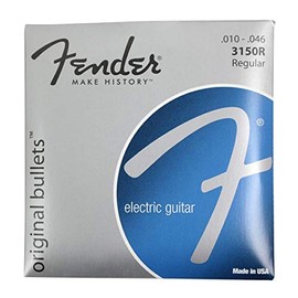 Fender Original Bullets Electric Guitar Strings Regular 3150R 10-46 - 3 Packs