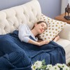 Bedsure Cooling Cotton Waffle Twin XL Blanket - Lightweight Breathable