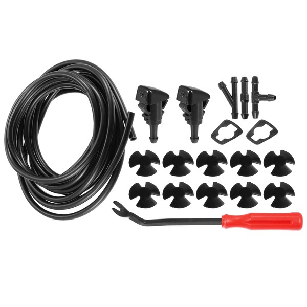A ABSOPRO 1 Set Car Front Washer Nozzle Kit for
