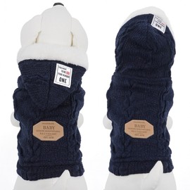 Hooded Pet Vest Fur Vest S