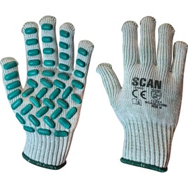 Scan SCAGLOVRM Vibration Resistant Gloves - Size 8