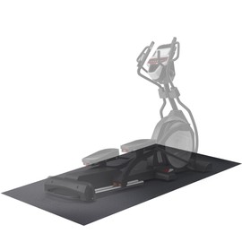 GymCope Exercise Equipment Mat 75.6x30, 6mm Thick High-Density Treadmill Mat for Exercise Bike, Elliptical, Exercise Mat for Jump Rope,Workout,Yoga, Gym Flooring for Hardwood Floor Carpet Protection