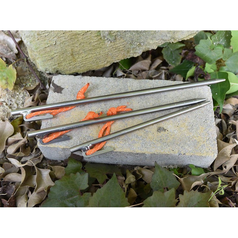 Boundless Voyage 6 pcs/lot Tent Stakes Titanium Alloy Tent Pegs
