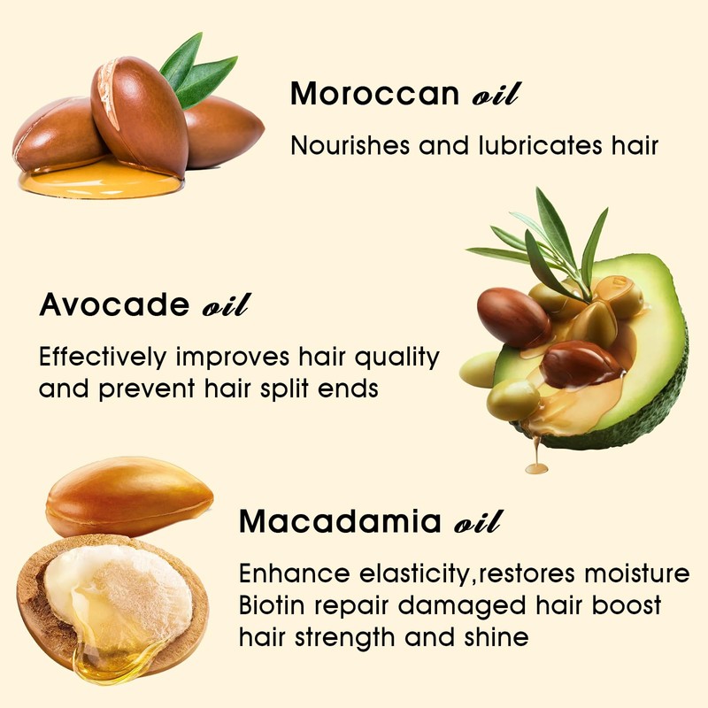 Hair Treatment Serum - 100 Capsules Hair Care Vitamins -