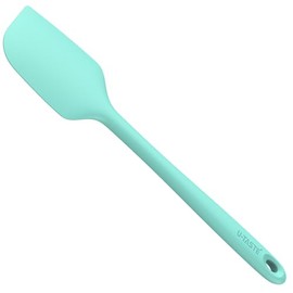 Espátula de silicona extra larga de 14 pulgadas: U-Taste 480ºF resistente al calor, mezclador de horneado flexible, gran mezcla de goma para remover raspado sin costuras, utensilio de cocina