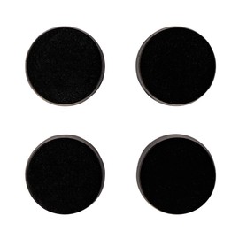 Isolate It: Sorbothane Vibration Isolation Circular Disc Pad 0.5" Thick 1.5" Dia. 30 Duro - 4 Pack
